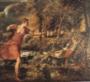 TIZIANO Vecellio The Death of AikedeAn oil painting